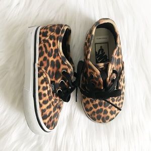 HTF leopard vans